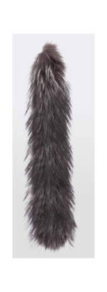 Опушка из натурального меха для капюшона Bask Чернобурая Лиса
