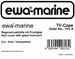 Ewa-Marine - Накидка от дождя для телекамер TVC-9