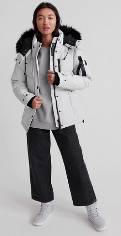 Superdry - Пуховик зимний женский Premium Down New Rescue Jacket