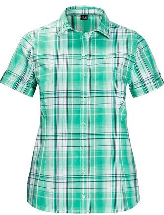 Jack Wolfskin — Рубашка с коротким рукавом Maroni river shirt women