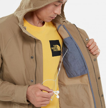 The North Face - Куртка хлопковая с пропиткой Wax Canvas Utility