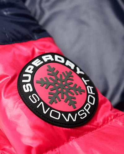 Superdry - Спортивная женская куртка Snow Terrain Down Puffer Jacket