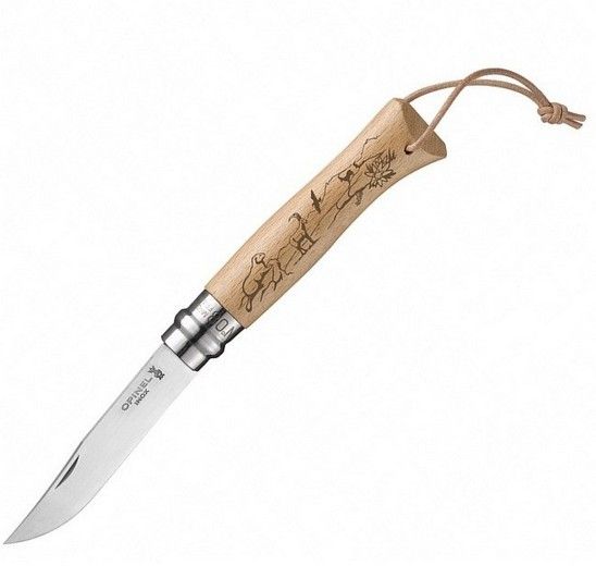 Opinel - Нож с гравировкой Trekking №8