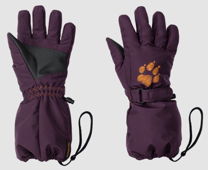Утепленные детские перчатки Jack Wolfskin Texapore Glove Kids