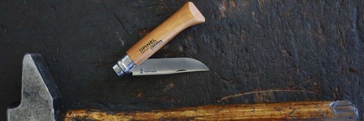 Нож с фирменным замком Opinel №7 VRN Carbon Tradition
