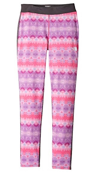 the north face all over print leggings