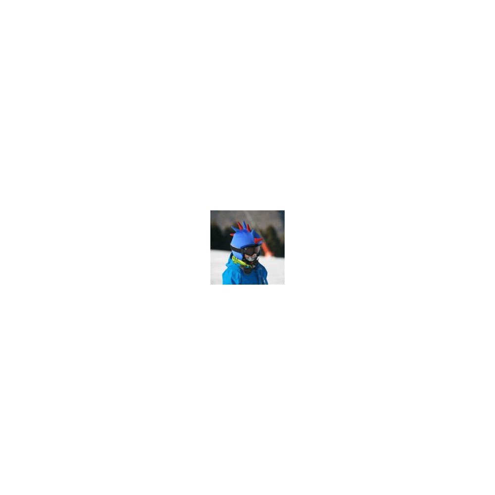 Стильный нашлемник Coolcasc S033 Blau Grana Dragon