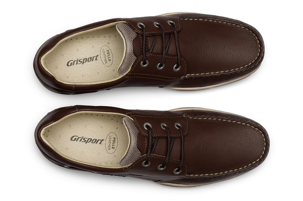 Шнурованные мокасины мужские Grisport 8502