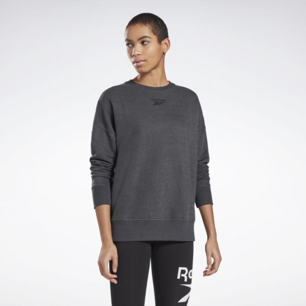 Стильный женский джемпер Reebok Te Textured Crew