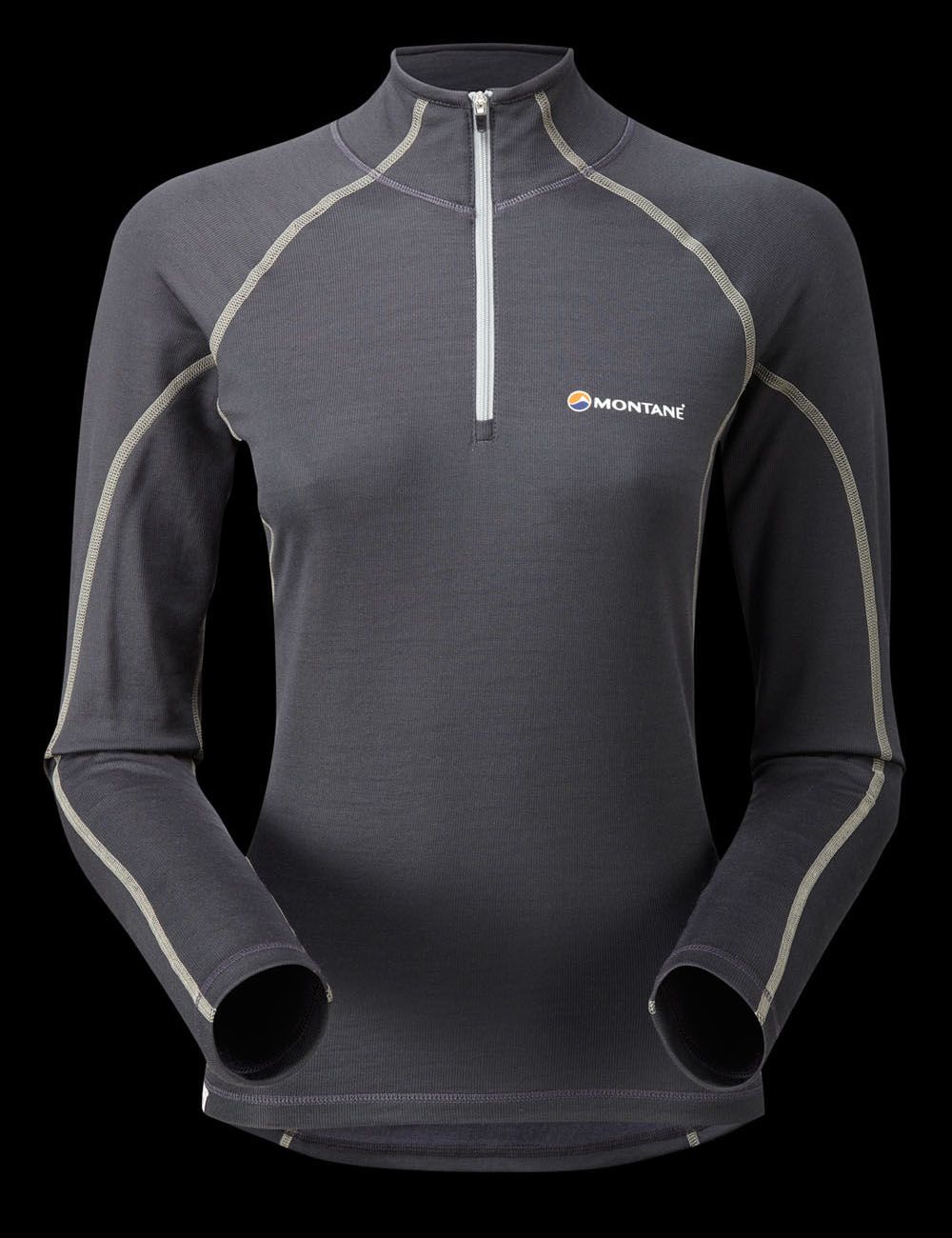 Montane - Функциональная женская футболка Bionic L/S Zip Neck