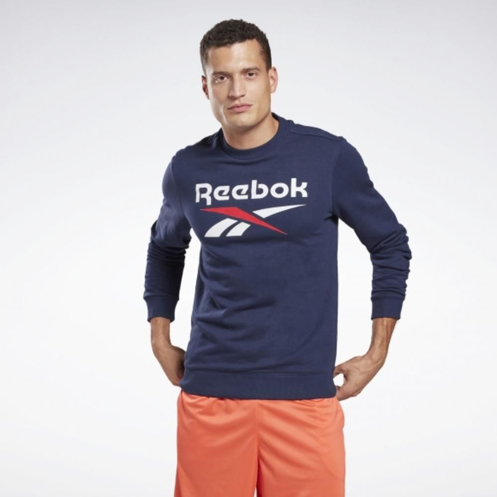 Стильная мужская толстовка Reebok Ri Ft Bl Crew