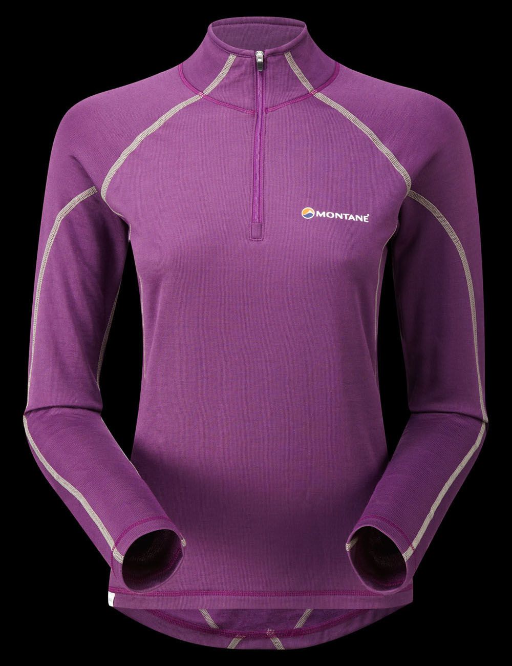 Montane - Функциональная женская футболка Bionic L/S Zip Neck