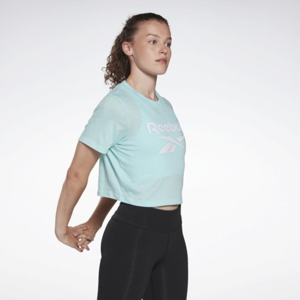 Стильная женская футболка Reebok Ri Crop Tee