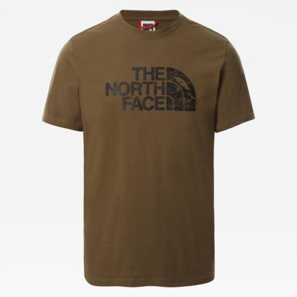 Стильная мужская футболка The North Face M S/s Wood Dome Tee