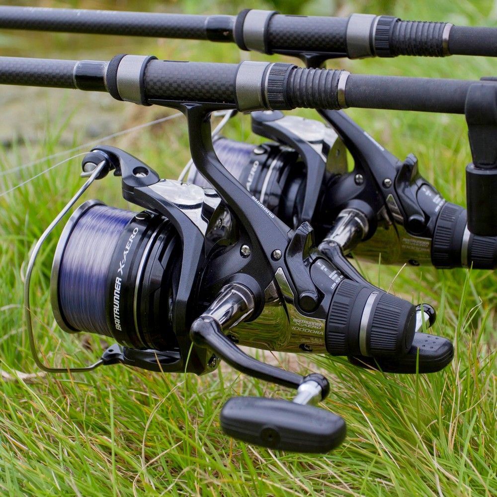 Фирменная катушка Shimano Baitrunner X-Aero 6000 RA