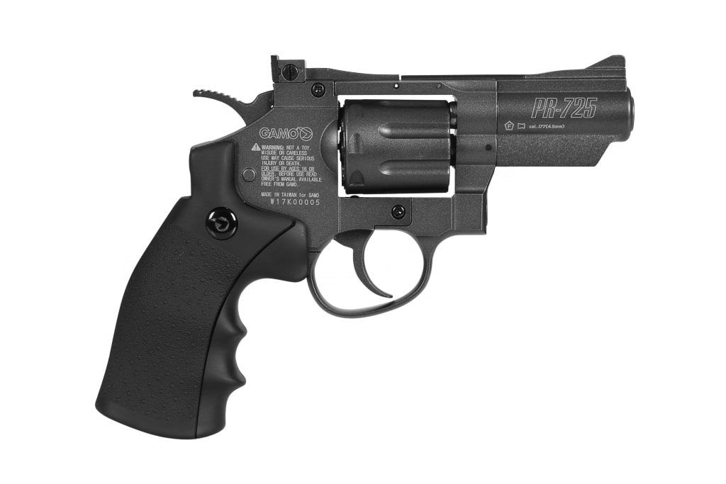 Gamo - Практичный пневмопистолет PR-725 Revolver