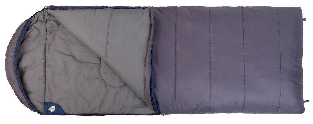 Прочный спальный мешок с левой молнией Trek Planet Warmer Comfort (Комфорт -8)