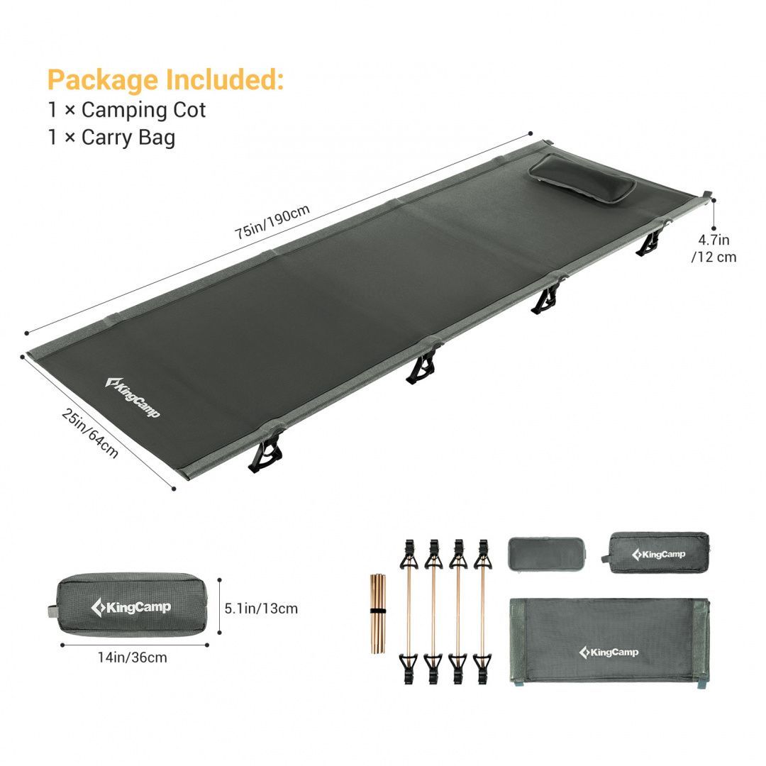 Кровать складная King Camp 3986 Ultra Light Folding Bed