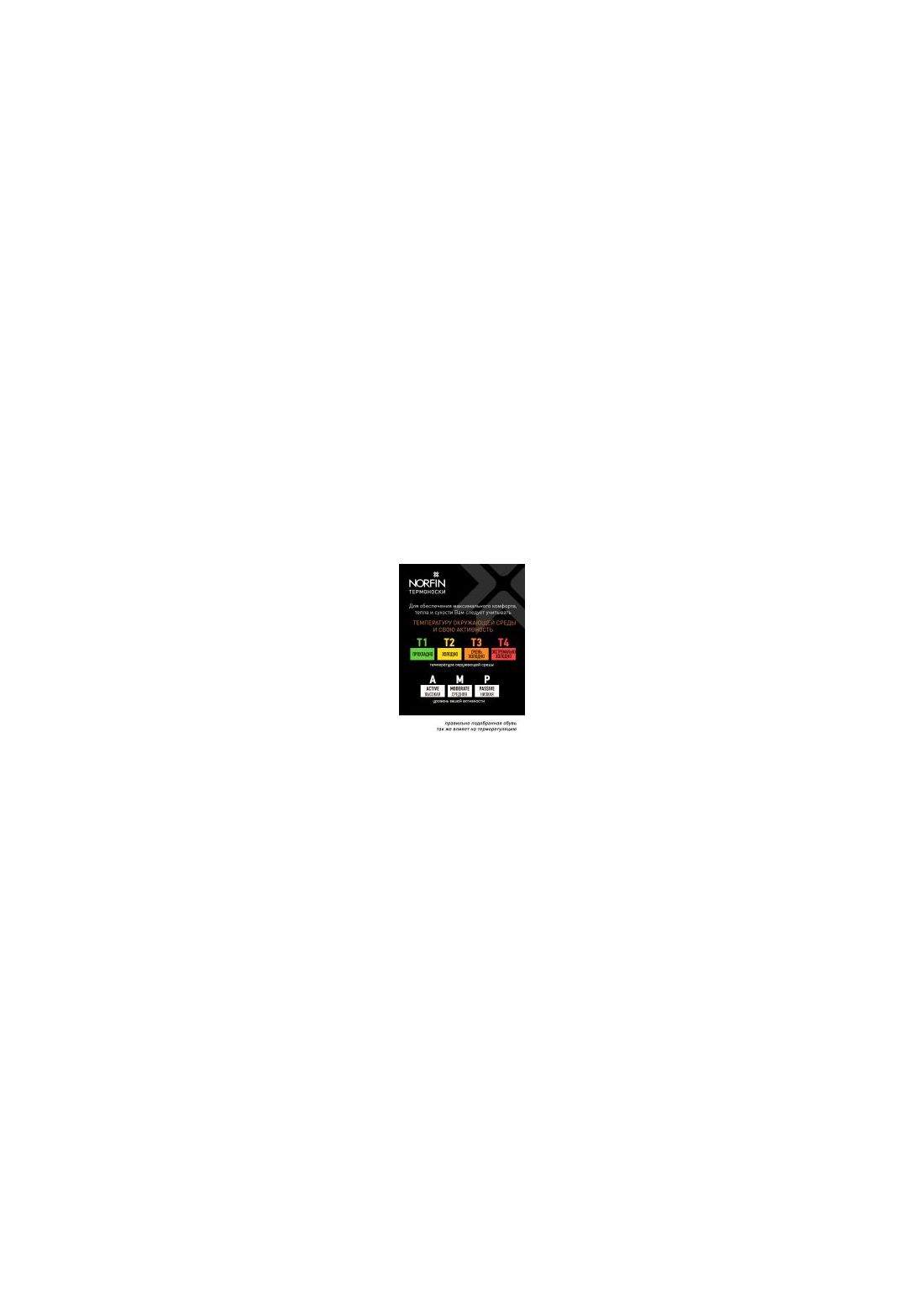 Носки Norfin T4M Arctic Merino Heavy LONG