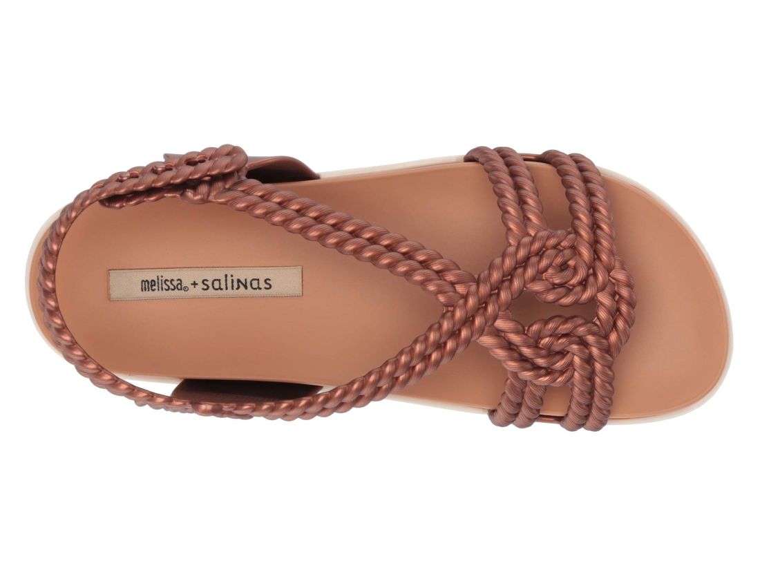 Плетеные сандалии для девушек Melissa Cosmic Sandal+Salinas