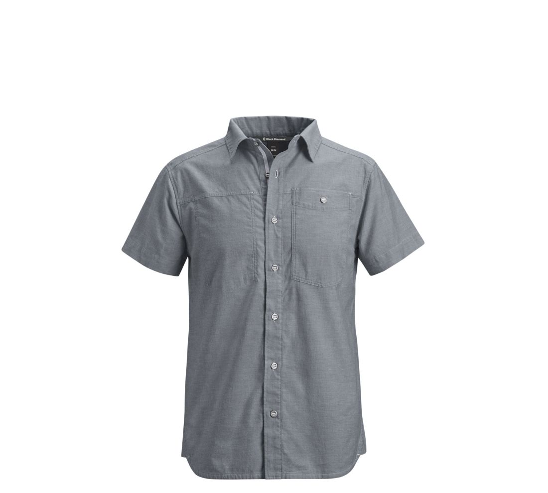 Black Diamond - Удобная мужская рубашка M's S/S Chambray Modernist Shirt