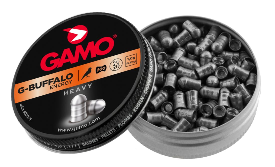 Gamo - Пули для пневматического оружия упаковка 200 шт. G-Buffalo 4.5 мм