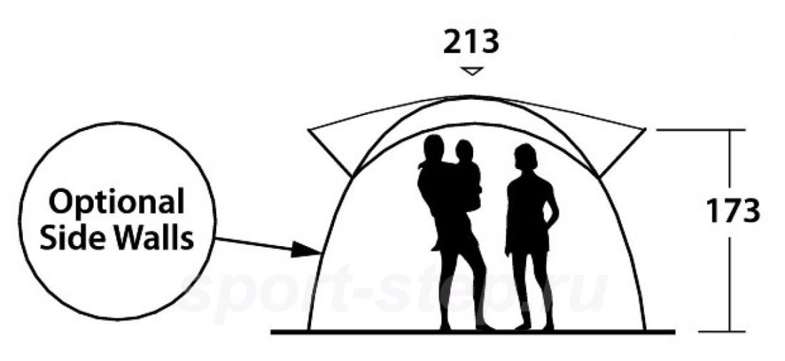 Тент-шатер без стенок Outwell Day Shelter