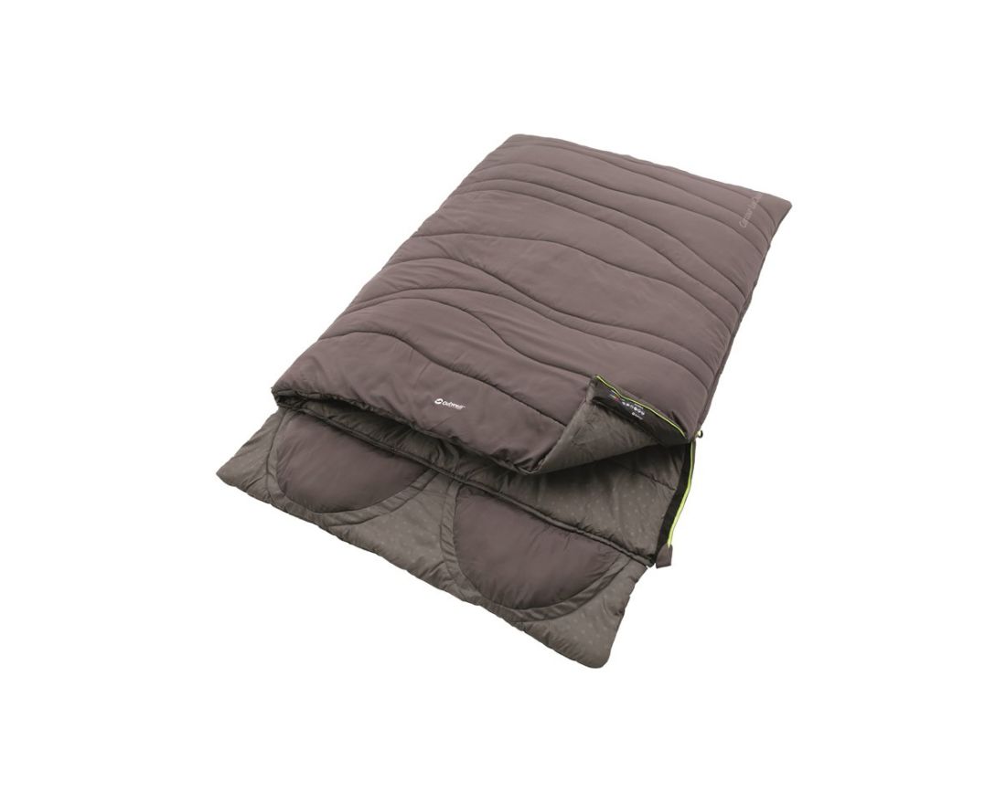 Outwell - Туристическое одеяло с подголовником Contour Lux Double (комфорт +10 С)