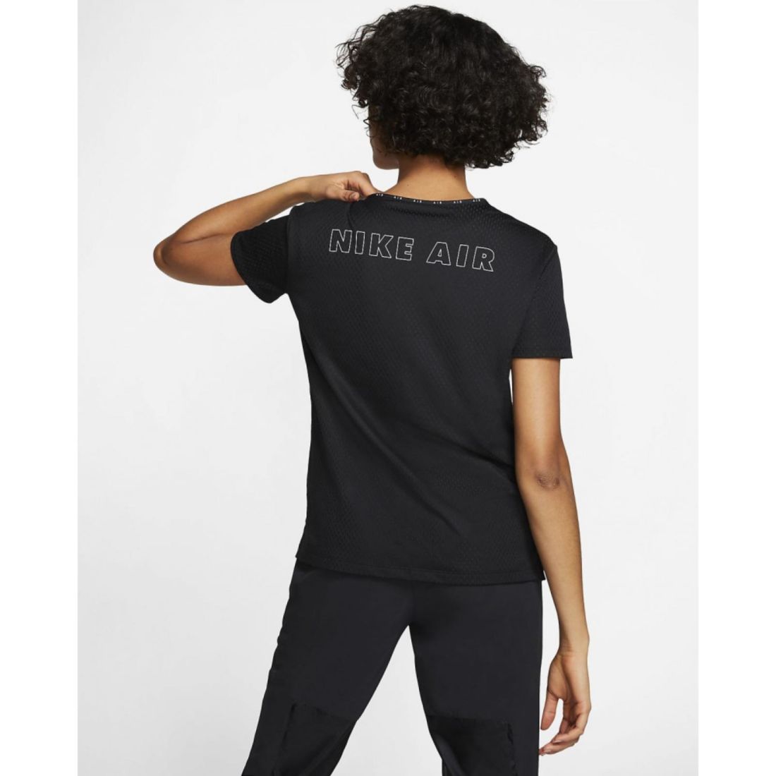 Спортивная женская футболка Nike Air Women's Short-Sleeve Running Shirt