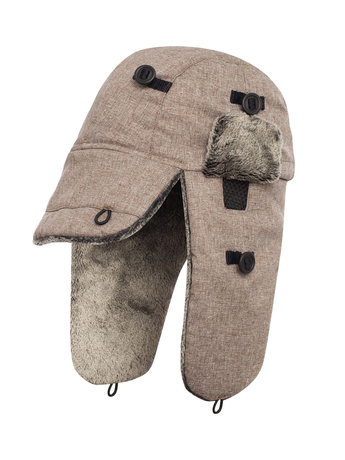 Теплая шапка-ушанка Bask Arctic Hat Soft