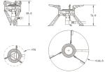 Горелка портативная на газу Fire-Maple Blade FMS-117T