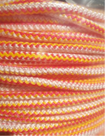 Эбис - Веревка цветная вязаная ПП в катушке 12 мм