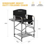 Кресло раскладное King Camp 2023 Tall Director Chair