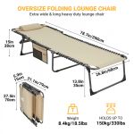 Раскладной шезлонг King Camp 2221 Bavaria B10 Cot