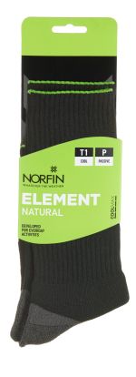 Носки Norfin T1P Element Natural Crew