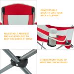 Складное кресло из стали King Camp 3818 Arms Chair
