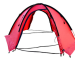 Talberg - Палатка с большим тамбуром Space Pro 3 Red