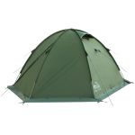 Легкая трехместная палатка Tramp Rock 3 (V2) с юбкой