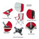 Складное кресло из стали King Camp 3818 Arms Chair