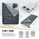 Спальный мешок King Camp 2206 Airbed Sleepingbag 250D −4 (комфорт +11)