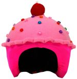 Красивый нашлемник Coolcasc L09 Cup cake