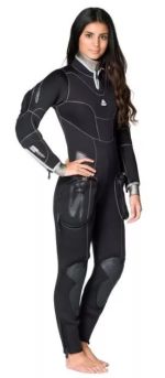Неопреновый полусухой гидрокостюм для женщин Waterproof SD Combat