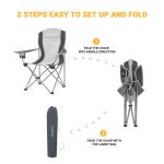 Складное кресло из стали King Camp 3818 Arms Chair
