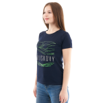 Женская футболка с принтом Dragonfly Priiskovy