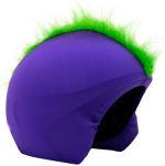 Яркий аксессуар для шлема Coolcasc S087 Green Mohican