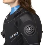 Сухой неопреновый гидрокостюм для женщин Waterproof D10 Pro ISS