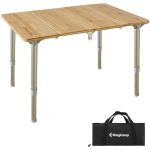 Складной стол King Camp 1913 4-folding Bamboo table 6040