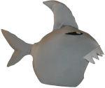 Чехол на шлем забавный Coolcasc 017 Shark
