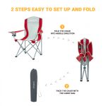 Складное кресло из стали King Camp 3818 Arms Chair