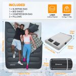 Спальный мешок King Camp 2206 Airbed Sleepingbag 250D −4 (комфорт +11)